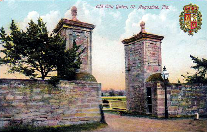 St. Augustine Florida City Gates