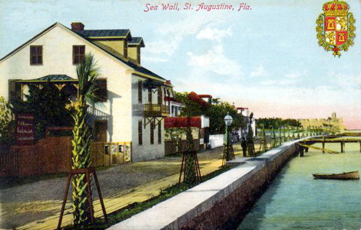 Sea Wall, St. Augustine Florida
