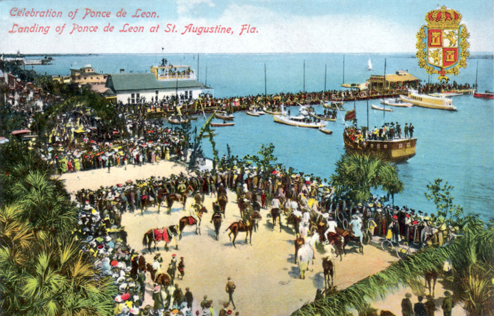 Celebration of Ponce de Leon Landing, St. Augustine Florida